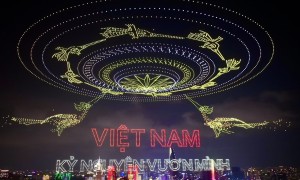 上海雏鸟科技再赴越南，助力10518架无人机刷新吉尼斯记录
